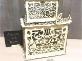 Diy Wooden Wedding Card Box New Diy Wedding Gift Card Box Wooden Money Box with Lock and