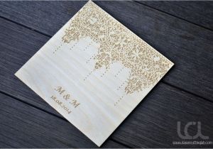 Diy Wooden Wedding Card Box Wood Lace Wedding Invitation Aha Ap Ia Leme