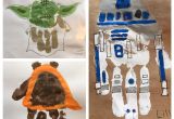 Diy Yoda Father S Day Card Star Wars Handprint Cards for Fathers Day Vatertag
