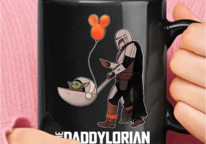 Diy Yoda Father S Day Card the Daddylorian Baby Yoda and the Mandalorian Father Mug In