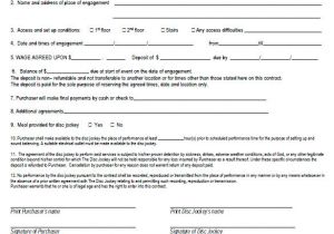 Dj Contracts Templates 6 Dj Contract Templates Free Word Pdf Documents