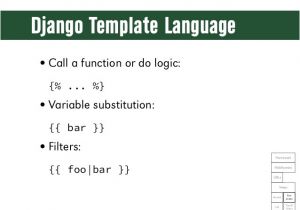 Django Template Language Django Template Language Call A