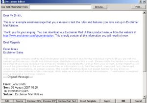 Do Not Reply to This Email Template Messages are Received with No Content or Contain the