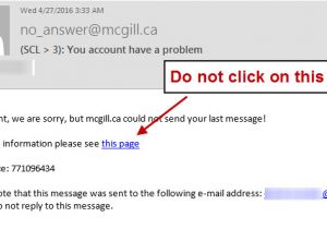 Do Not Reply to This Email Template Security Warning Phishing Malicious attachments It
