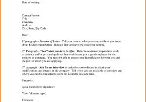 Do You Need A Cover Letter for An Interview formats Of Application Letter Application Letter