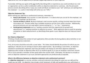 Do You Need A Resume for A Job Application Does A Resume Need An Objective