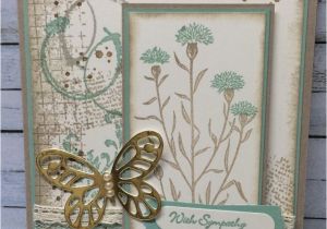 Do You Send A Thank You Card for A Sympathy Card Stampin Friends May Hop Sympathy Thinking Of You with