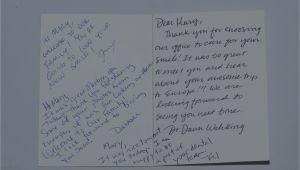 Do You Write On Both Sides Of A Thank You Card the Power Of A Thank You Card New Dentist Blog