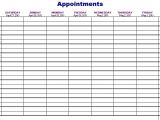 Doctor Appointment Calendar Template Importance Of Appointment Schedule Small Business