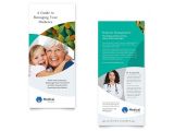 Doctor Brochure Template Free Doctor 39 S Office Rack Card Template Design