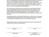 Doctor Patient Contract Template Sample Patient Confidentiality Agreement 4 Free