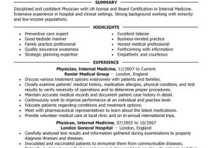 Doctor Resume format Word Doctor Resume Template 16 Free Word Excel Pdf format