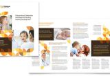 Doctor's Office Brochure Template Pediatric Doctor Brochure Template Word Publisher