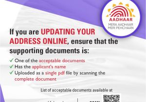 Documents Required for Aadhar Card Name Change Ua Ivatel Aadhaar Na Twitteru Aadhaarupdatechecklist if
