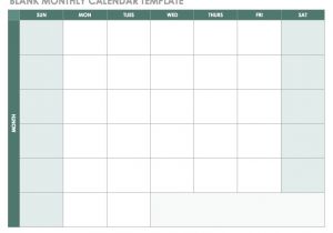 Does Word Have A Calendar Template Free Blank Calendar Templates Smartsheet