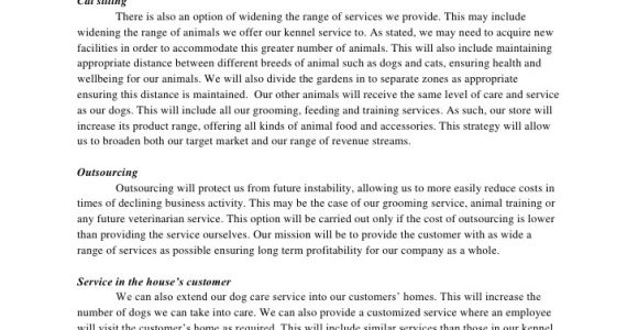 Dog Breeding Business Plan Template Dog Breeding Business Plan Template 4 the Best Templates