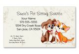 Dog Business Card Templates Free 2185 Best Images About Animal Pet Care Business Card