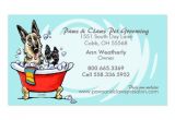 Dog Business Card Templates Free Dog Grooming Business Card Templates Bizcardstudio