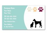 Dog Business Card Templates Free Pet Care Business Cards Business Cards and Business
