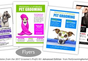 Dog Grooming Flyers Template 97 Best Images About Groomers Advertising Templates