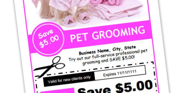 Dog Grooming Flyers Template Dog Grooming Business Templates