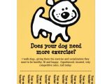 Dog Walker Flyer Template Free Cute Dog Walking Promotion Tear Sheet Flyer Y Flyer
