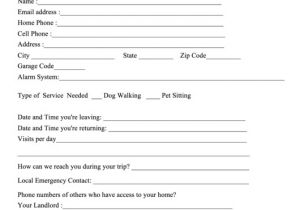 Dog Walking Contract Template top Pet Sitting Contract Templates Free to Download In Pdf
