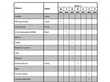 Domestic Cleaning Schedule Template Housekeeping Checklist format for Office In Excel