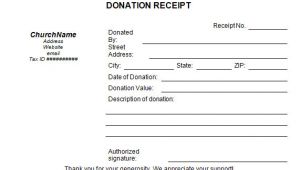 Donor Receipt Template 23 Donation Receipt Templates Pdf Word Excel Pages