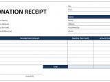 Donor Receipt Template Donation Receipt Template Free Excel Templates and