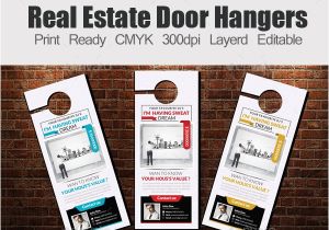 Door Knocking Flyer Template 20 Creative Door Hanger Designs Free Premium Templates