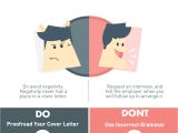 Dos and Don Ts Of Cover Letters Cover Letter Do 39 S and Don 39 Ts for Job Seekers Infographic