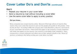 Dos and Don Ts Of Cover Letters Cover Letter Writing Ppt Video Online Download