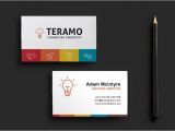Double Sided Business Card Template Photoshop Clean and Professional Double Sided Business Card Template