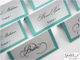 Double Sided Place Card Template Breakfast at Tiffany Place Card Templates Tiffany Blue