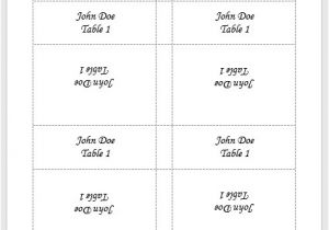 Double Sided Place Card Template How to Print On Both Sides Of Your Place Cards Gartner