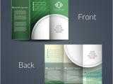 Double Sided Tri Fold Brochure Template Double Sided Brochure Vector Free Download