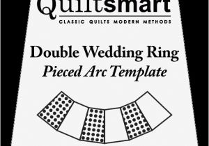 Double Wedding Ring Quilt Templates Free Template for Double Wedding Ring Pieced Arcs Quiltsmart
