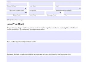 Doula Contract Template Doula and Apps On Pinterest