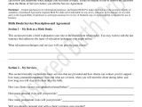 Doula Contract Template Sample Birth Doula Contract Template