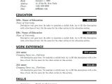 Download format Of Resume for Fresher In Ms Word Simple Resume format for Freshers Wikirian Com