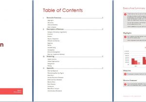 Download Free Business Plan Template Word Microsoft Word and Excel 10 Business Plan Templates