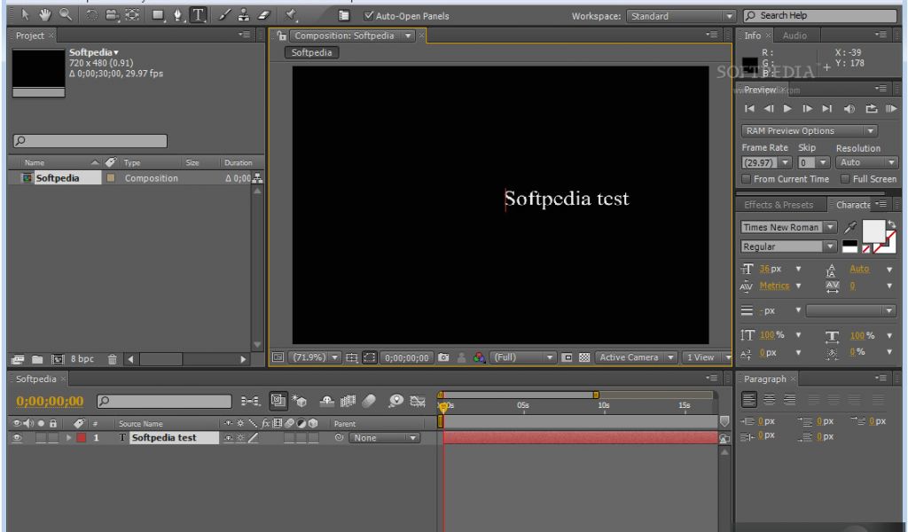 template after effects cs4 download