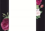 Download Wedding Card Flower Images Download Premium Illustration Of Floral Wedding Invitation