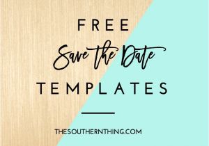 Downloadable Save the Date Templates Free Free Save the Date Templates Diy Save the Date Tutorial