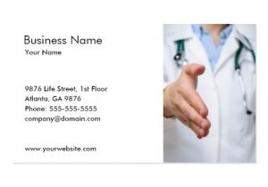 Dr Business Card Template Doctor Business Card Template Zazzle
