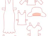 Dress A Doll Template 8 Paper Doll Samples Sample Templates