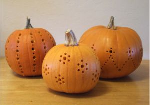 Drill Pumpkin Templates Pumpkins Carved with A Drill Crafty Nest