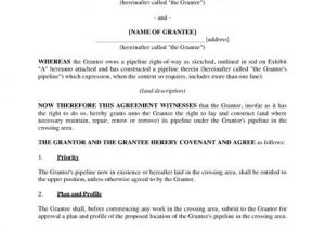 Drilling Contract Template Alberta Pipeline Crossing Agreement form Legal forms and