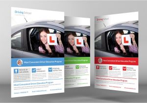 Drinking and Driving Brochure Templates Driving School Flyer Template Flyer Templates On